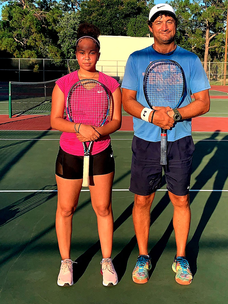 Private tennis lessons | Petr Zoul